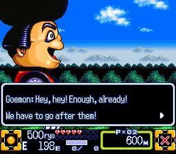 Изображение игры: Ganbare Goemon 3: Shishijyuurokubei no Karakuri Manji Katame