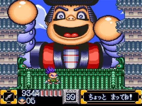 Изображение игры: Ganbare Goemon 2: Kiteretsu Shougun Magginesu