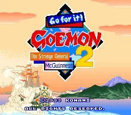 Изображение игры: Ganbare Goemon 2: Kiteretsu Shougun Magginesu