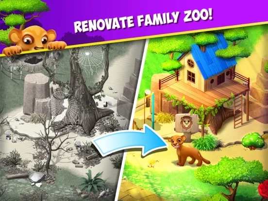 Изображение игры: Family Zoo: The Story