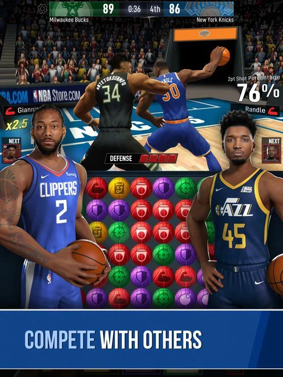 Изображение игры: NBA Ball Stars
