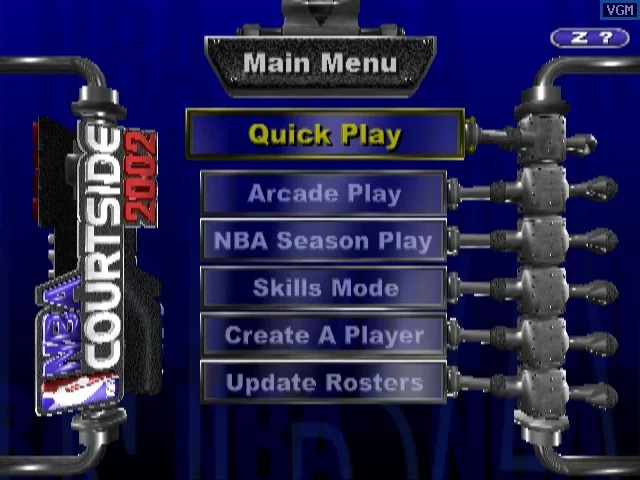 Изображение игры: NBA Courtside 2002