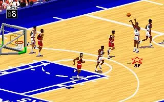 Изображение игры: NBA Live 95
