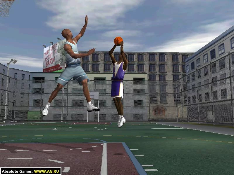 Изображение игры: NBA Live 2001