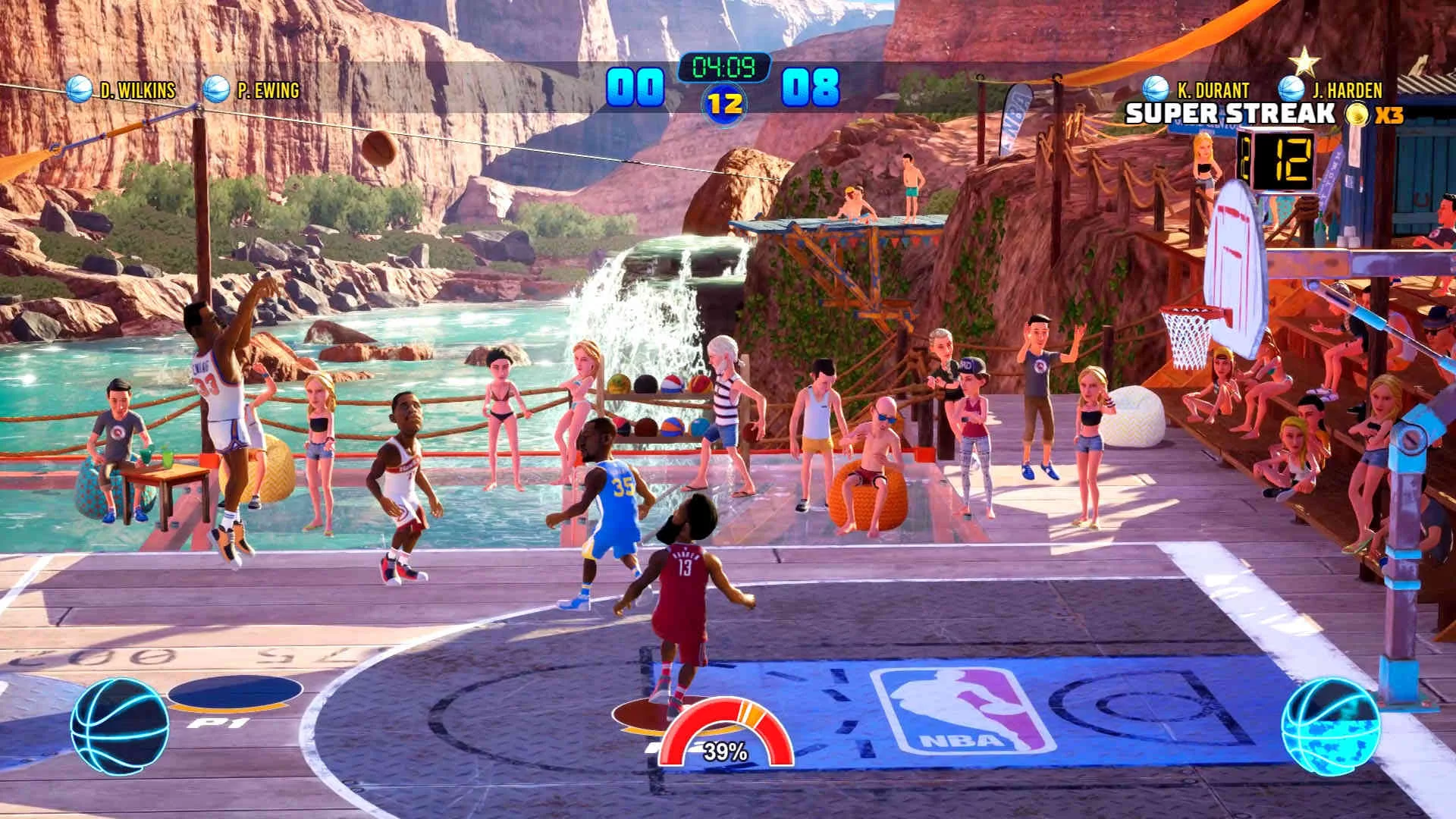 Изображение игры: NBA Playgrounds 2
