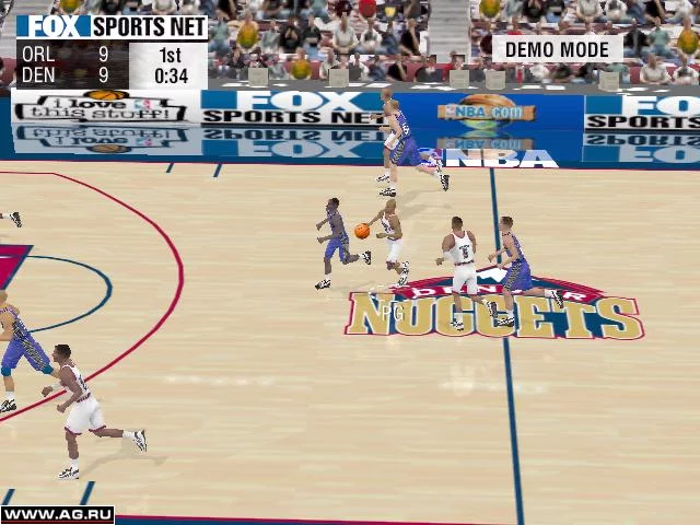 Изображение игры: NBA Basketball 2000