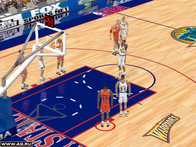 Изображение игры: NBA Basketball 2000