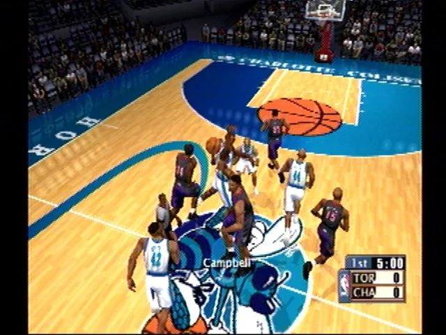 Изображение игры: NBA 2K1