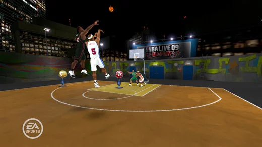 Изображение игры: NBA LIVE 09 All-Play