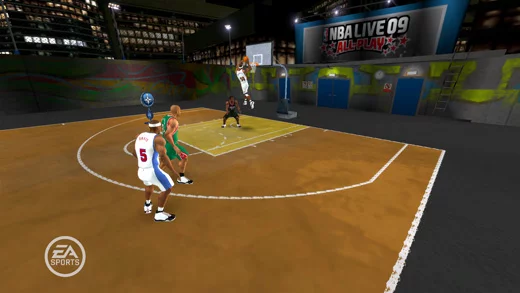 Изображение игры: NBA LIVE 09 All-Play