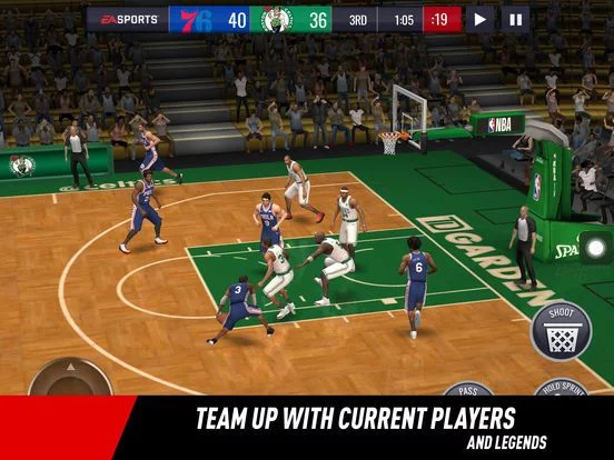 Изображение игры: NBA LIVE Mobile Basketball