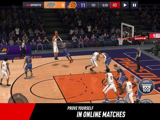 Изображение игры: NBA LIVE Mobile Basketball