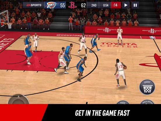 Изображение игры: NBA LIVE Mobile Basketball