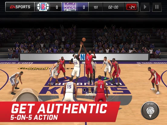 Изображение игры: NBA LIVE Mobile Basketball