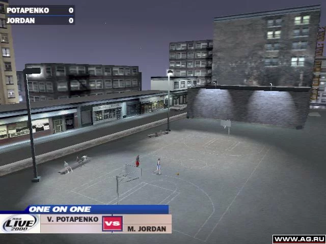 Изображение игры: NBA Live 2000