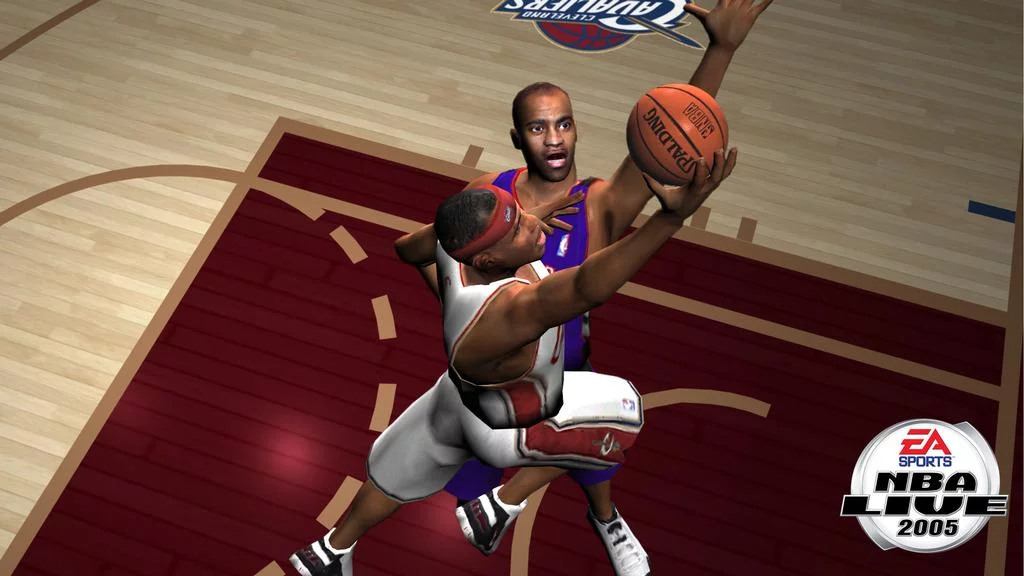 Изображение игры: NBA Live 2005