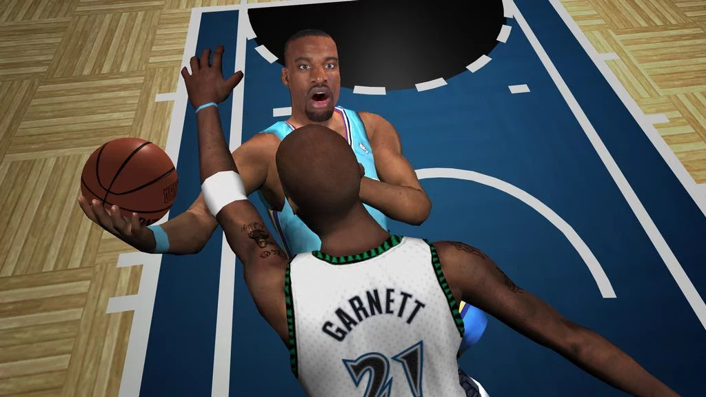 Изображение игры: NBA Live 2005