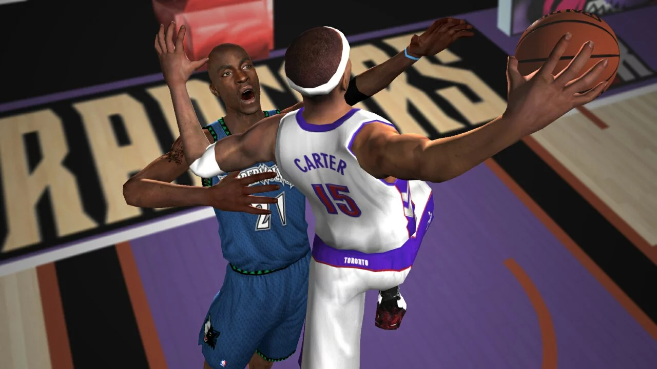 Изображение игры: NBA Live 2005