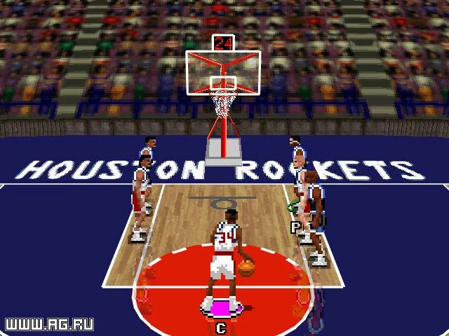 Изображение игры: NBA Live 96