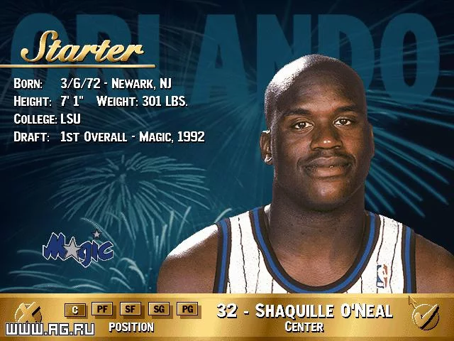 Изображение игры: NBA Live 96