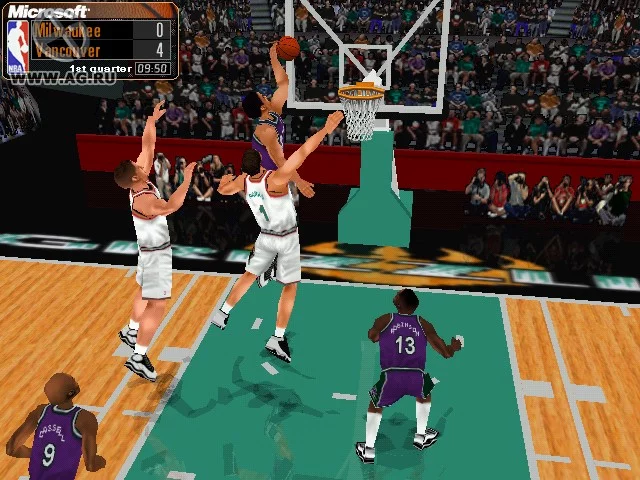 Изображение игры: NBA Inside Drive 2000