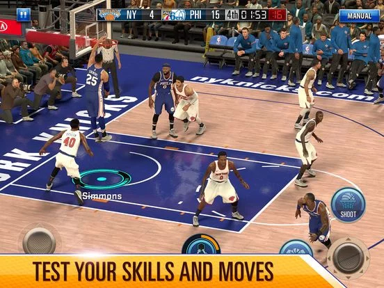 Изображение игры: NBA 2K Mobile Basketball