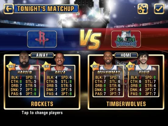 Изображение игры: NBA JAM by EA SPORTS for iPad