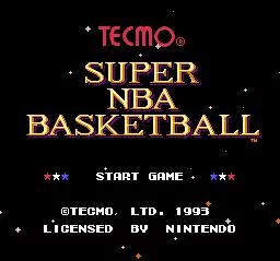 Изображение игры: Tecmo Super NBA Basketball