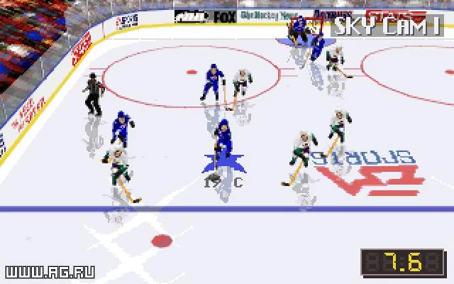 Изображение игры: NHL Hockey '96