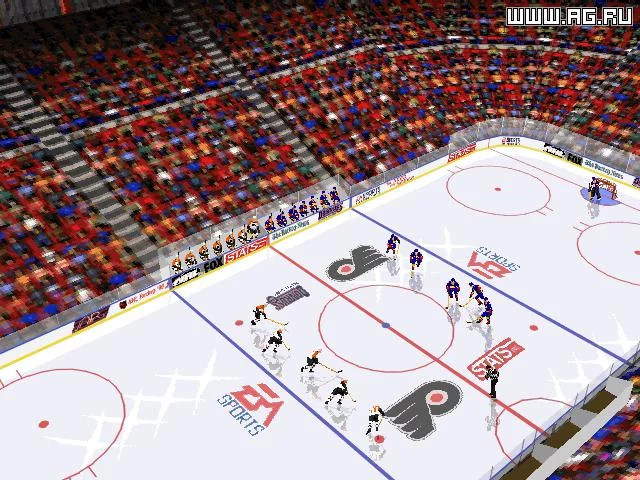 Изображение игры: NHL Hockey '96