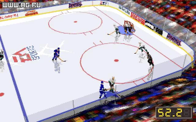 Изображение игры: NHL Hockey '96
