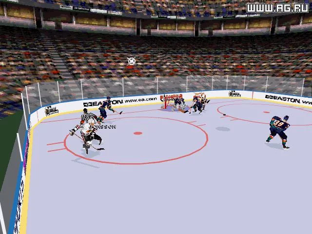 Изображение игры: NHL Hockey '97