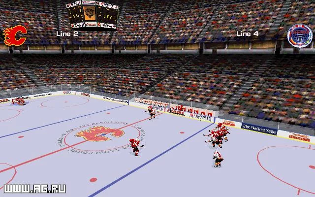 Изображение игры: NHL Hockey '97