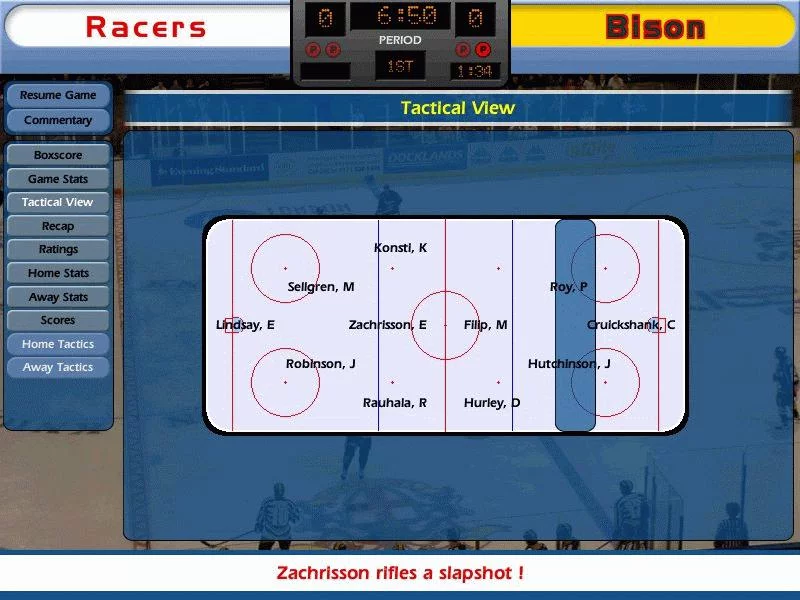 Изображение игры: NHL Eastside Hockey Manager