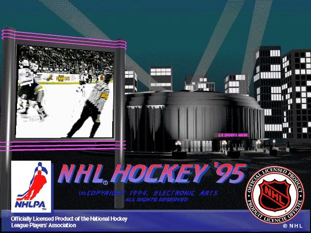 Изображение игры: NHL 95