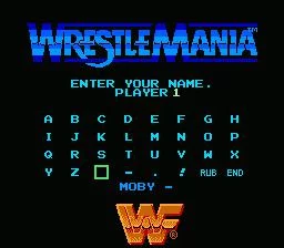 Изображение игры: WWF WrestleMania