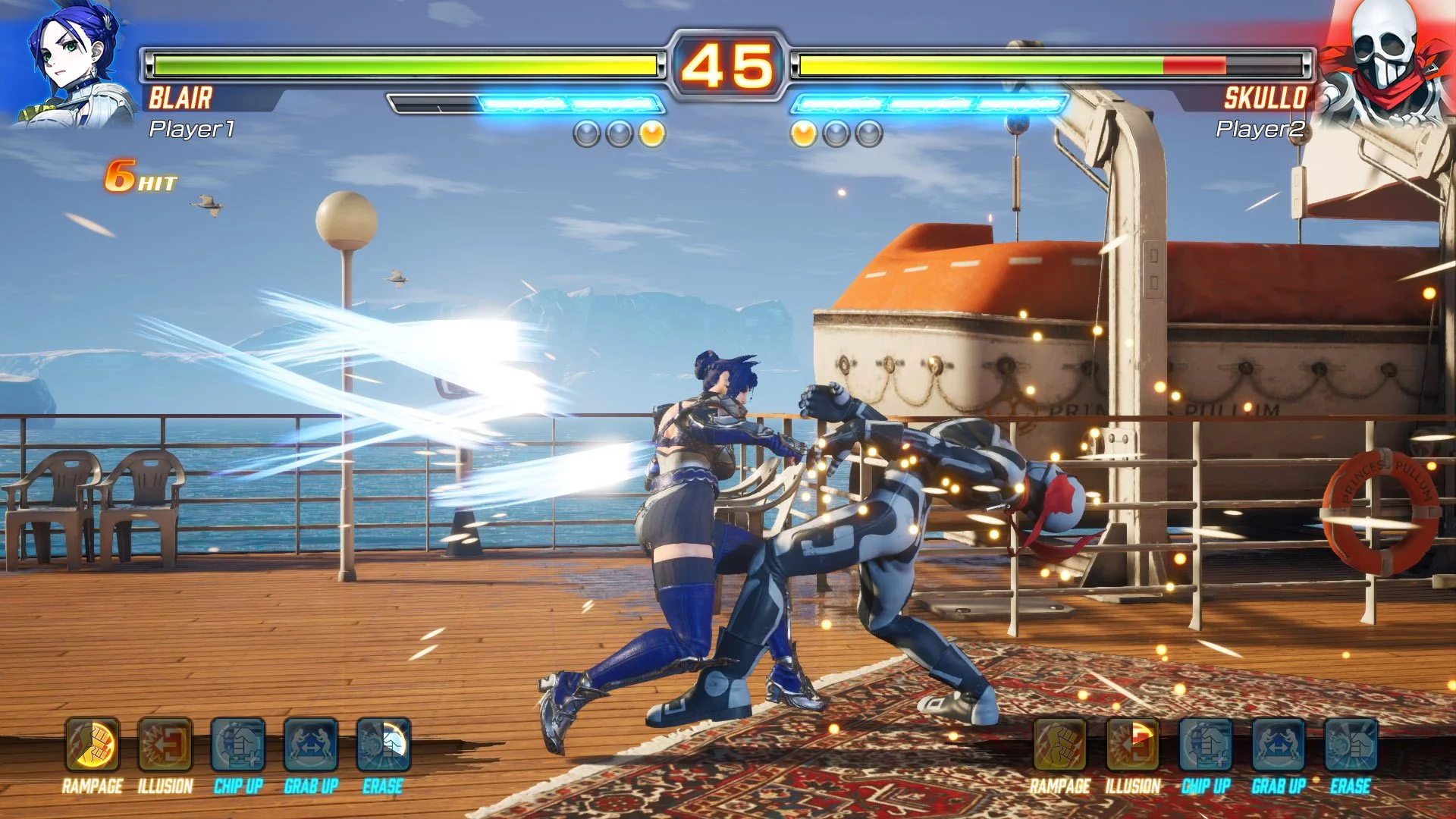 Изображение игры: FIGHTING EX LAYER