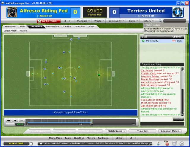 Изображение игры: Football Manager Live