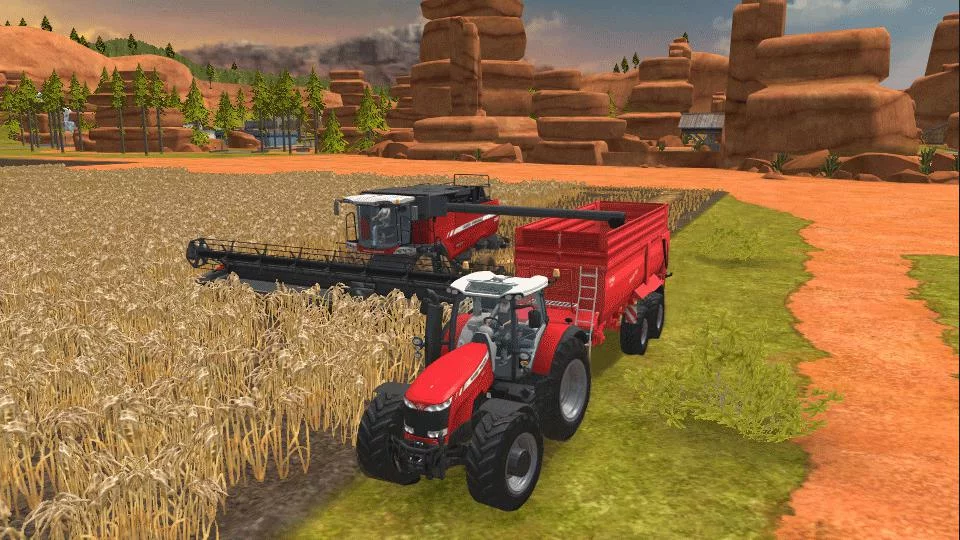 Изображение игры: Farming Simulator 18