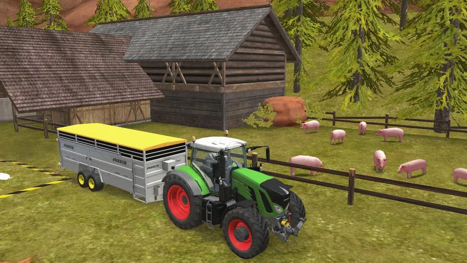 Изображение игры: Farming Simulator 18