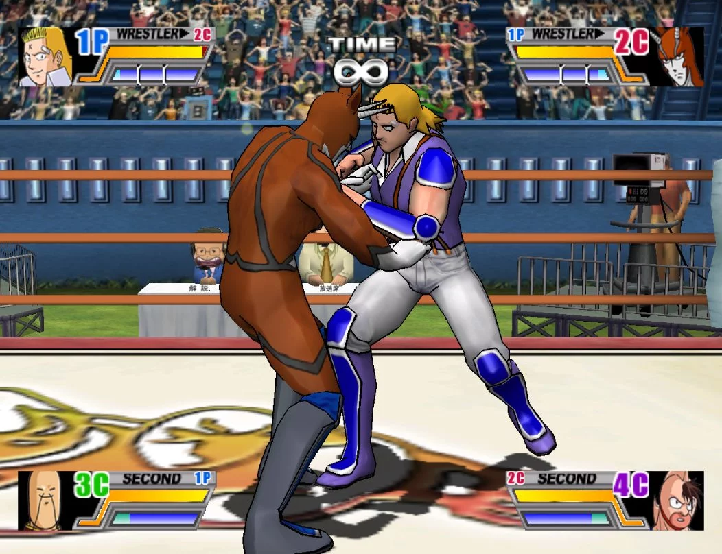 Изображение игры: Ultimate Muscle: Legends vs. New Generation