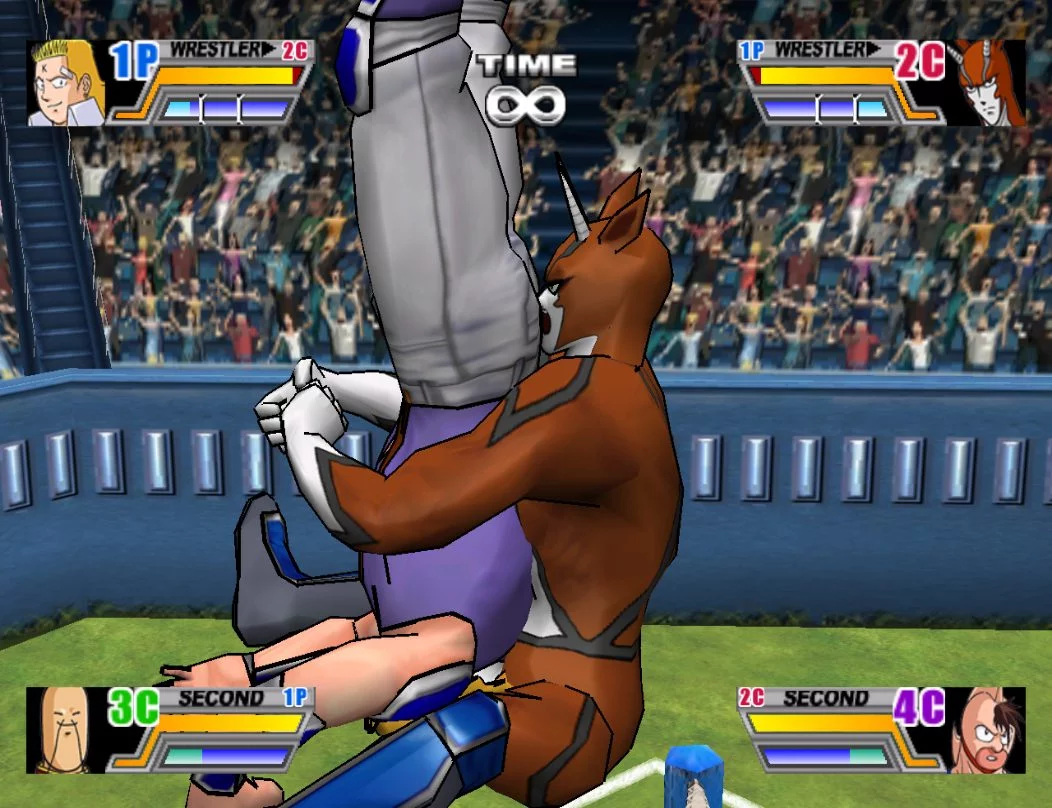Изображение игры: Ultimate Muscle: Legends vs. New Generation