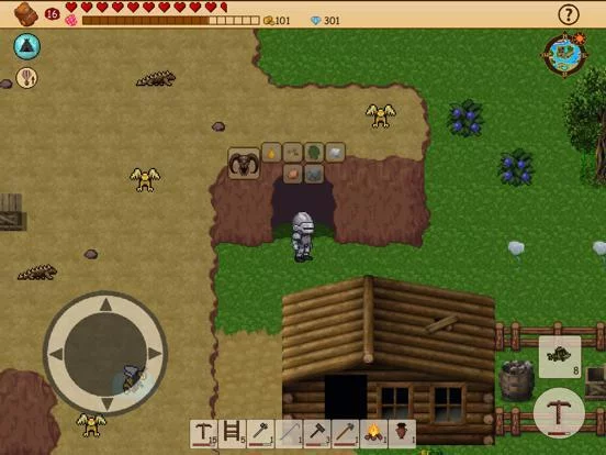 Изображение игры: Survival RPG: Open World Pixel