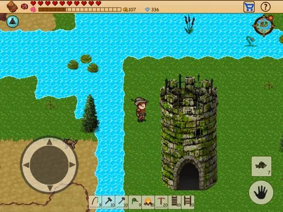 Изображение игры: Survival RPG: Open World Pixel