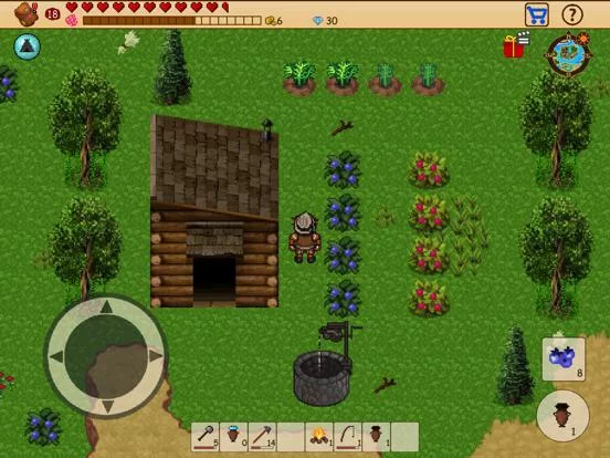 Изображение игры: Survival RPG: Open World Pixel