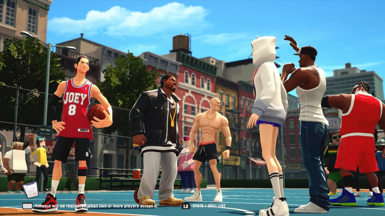 Изображение игры: 3on3 FreeStyle