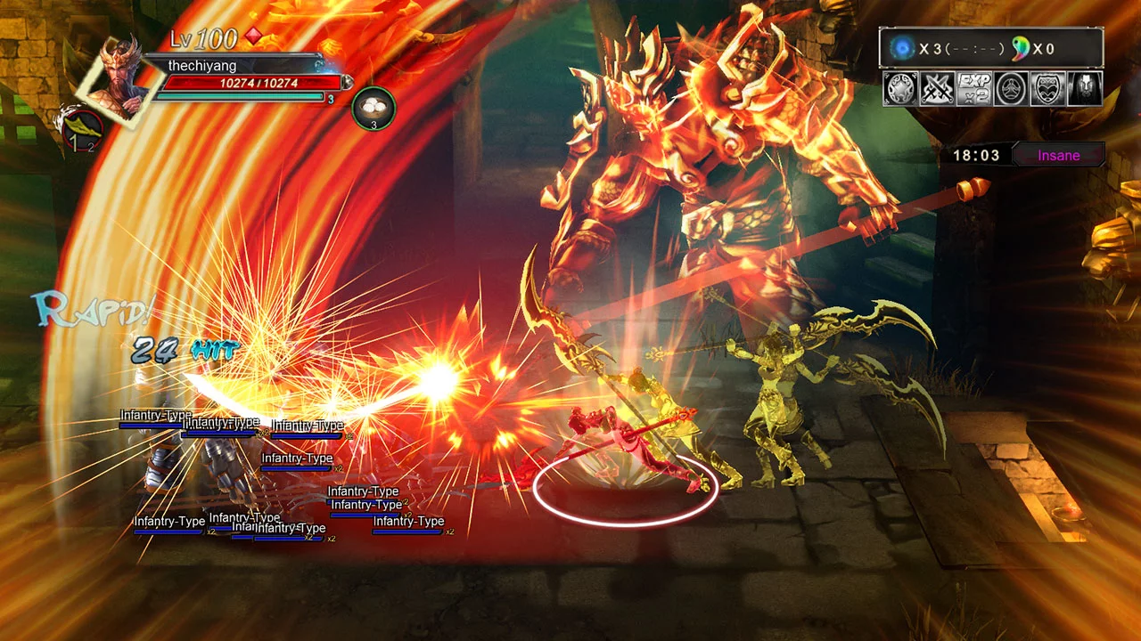 Изображение игры: Knights of Valour