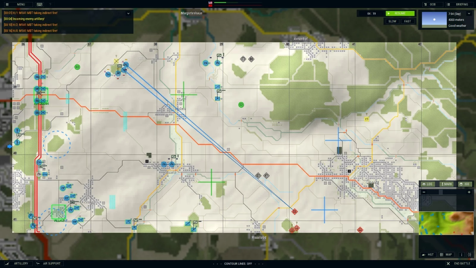 Изображение игры: Armored Brigade