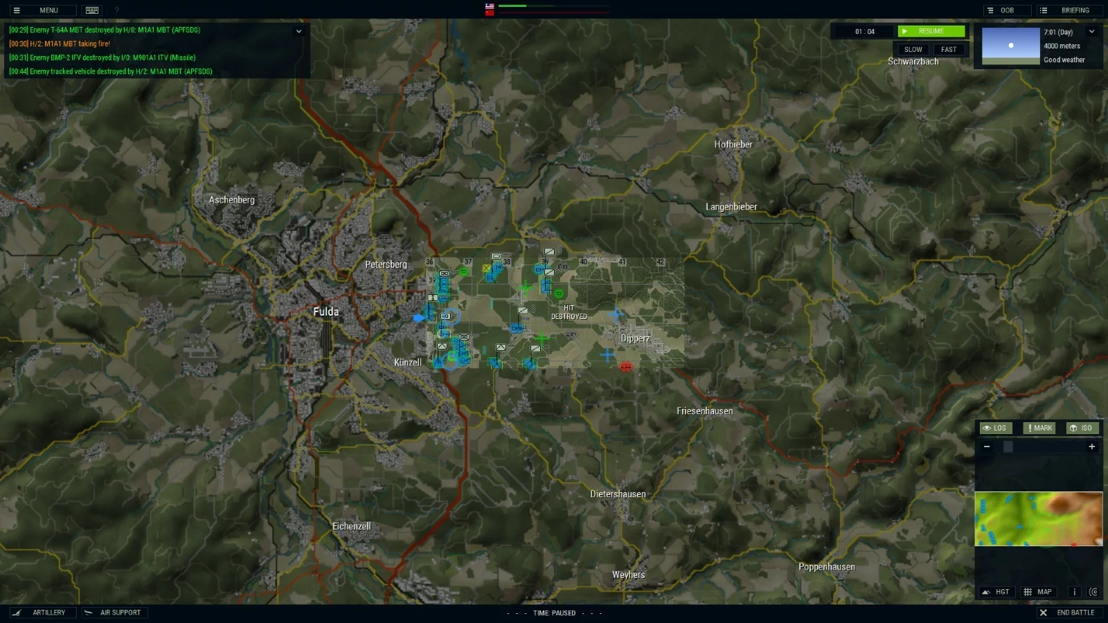 Изображение игры: Armored Brigade
