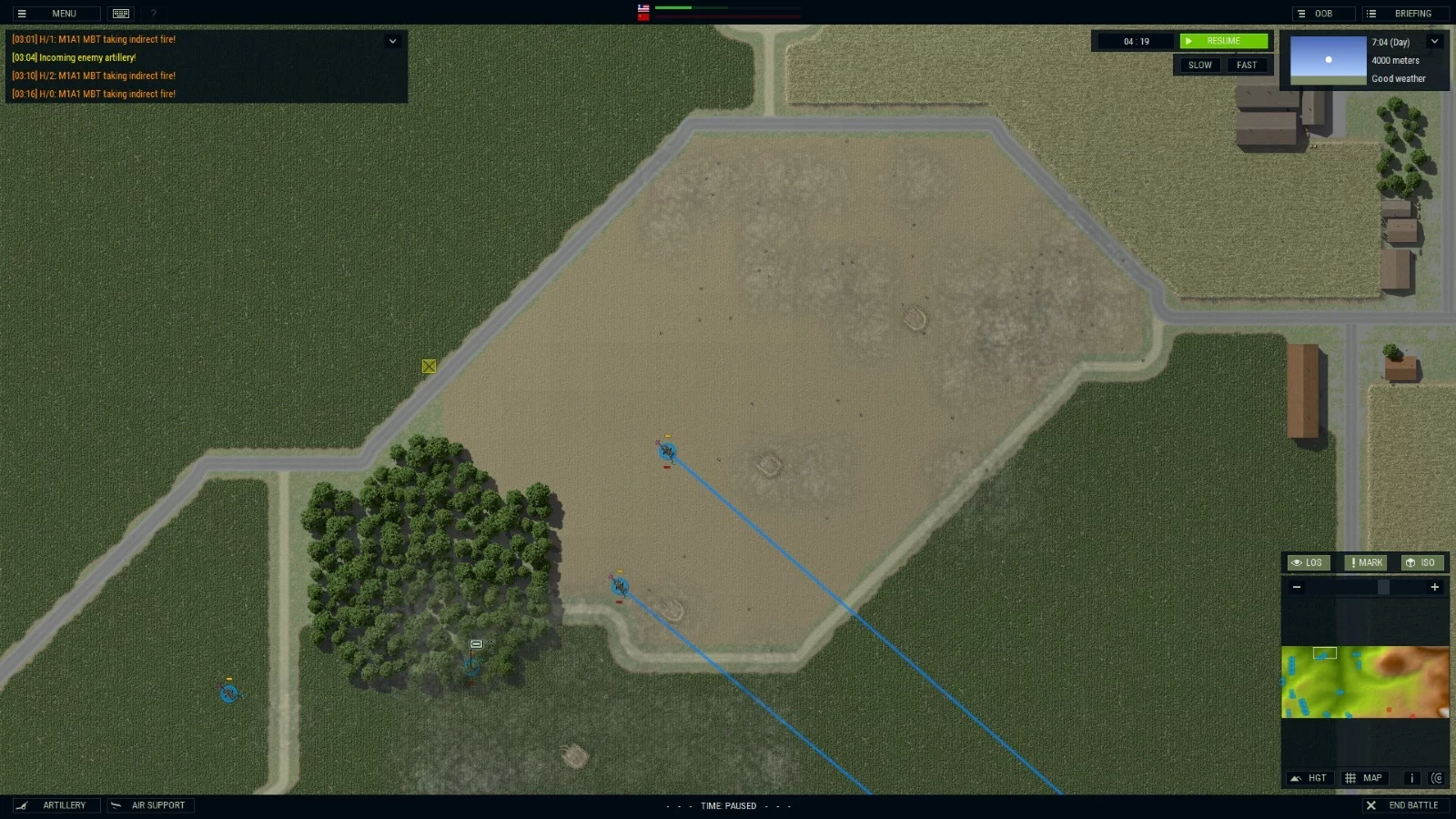 Изображение игры: Armored Brigade